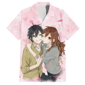 Chemise hawaïenne Hori & Miyamura Horimiya Anime