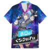 Chemise hawaïenne Hoshimachi Suisei HoloLive Galaxie