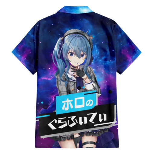 Chemise hawaïenne Hoshimachi Suisei HoloLive Galaxie – Image 2