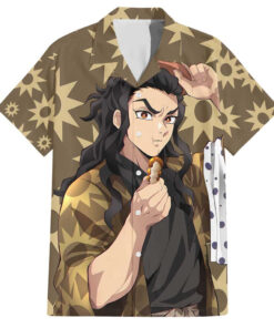 Chemise hawaïenne Hotaru Haganezuka Demon Slayer Anime