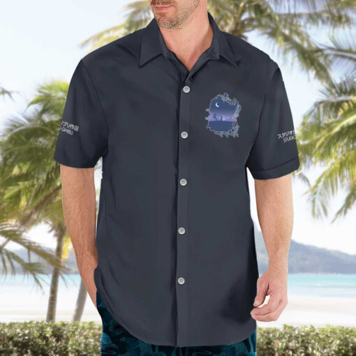 Chemise hawaïenne Le Château ambulant Ghibli Anime – Image 3