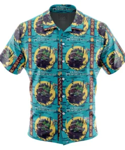Chemise hawaïenne Le Château Ambulant Studio Ghibli