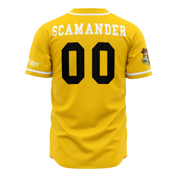 Maillot de baseball Maison Poufsouffle Blaireaux Harry Potter – Image 2