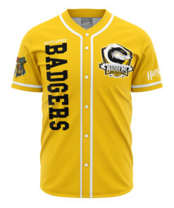 Maillot de baseball Maison Poufsouffle Blaireaux Harry Potter
