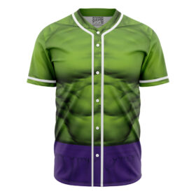 Maillot de baseball Hulk Cosplay Marvel