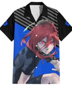 Chemise hawaïenne Hyoma Chigiri Blue Lock Anime