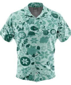 Chemise hawaïenne Pokémon Type Glace