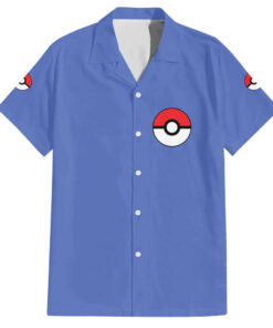 Chemise hawaïenne Pokémon type Glace Anime