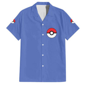 Chemise hawaïenne Pokémon type Glace Anime