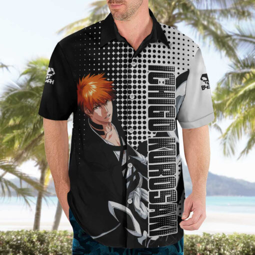 Chemise hawaïenne Ichigo Bleach Manga Mix – Image 3