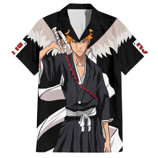 Chemise hawaïenne Ichigo Kurosaki style veste BL