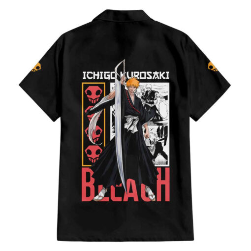 Chemise hawaïenne Ichigo Kurosaki TYBW V2 Bleach Anime – Image 2