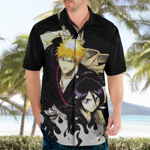 Chemise hawaïenne Ichigo & Rukia Bleach – Image 3