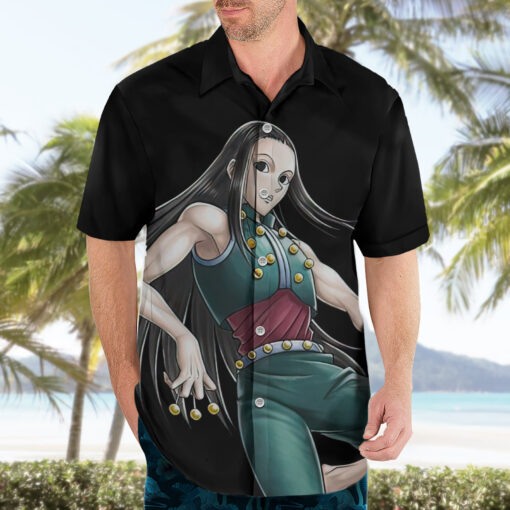 Chemise hawaïenne Illumi Zoldyck Hunter x Hunter Anime – Image 3