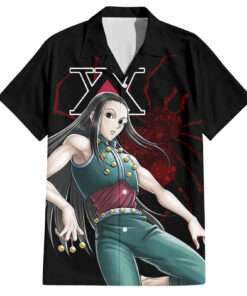 Chemise hawaïenne Illumi Zoldyck Brigade Fantôme Hunter x Hunter