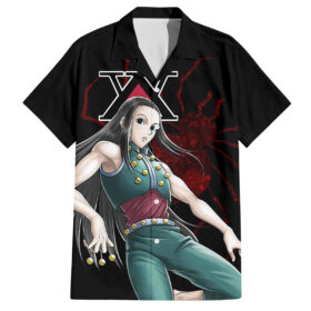 Chemise hawaïenne Illumi Zoldyck Brigade Fantôme Hunter x Hunter