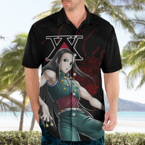 Chemise hawaïenne Illumi Zoldyck Brigade Fantôme Hunter x Hunter – Image 3