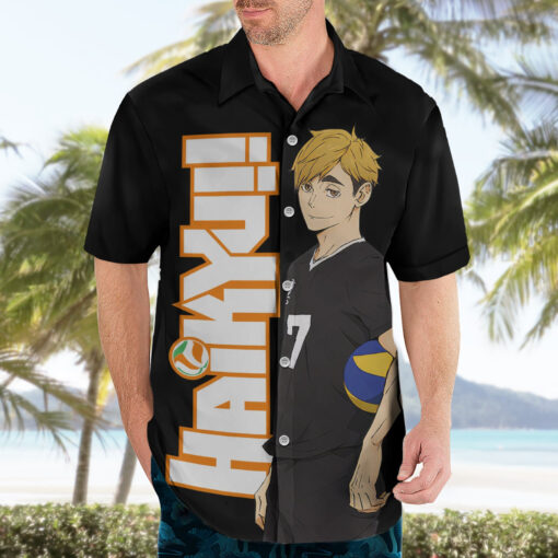 Chemise hawaïenne Atsumu Miya Inarizaki Haikyuu – Image 3