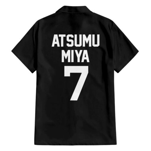 Chemise hawaïenne Atsumu Miya Inarizaki numéro 7 Anime – Image 2