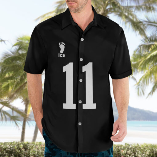 Chemise hawaïenne Osamu Miya Inarizaki Haikyuu Anime – Image 3