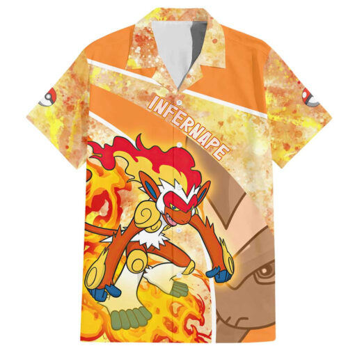 Chemise hawaïenne Simiabraz Pokémon Anime