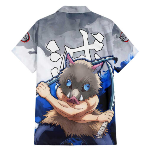 Chemise hawaïenne Inosuke Demon Slayer Anime – Image 2