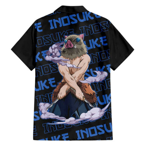 Chemise hawaïenne Inosuke Hashibira Demon Slayer Japon – Image 2