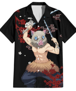 Chemise hawaïenne Inosuke Hashibira classique