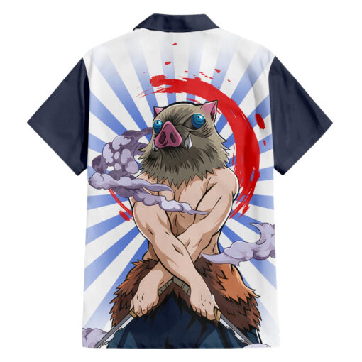 Chemise hawaïenne Inosuke Hashibira Demon Slayer – Image 2