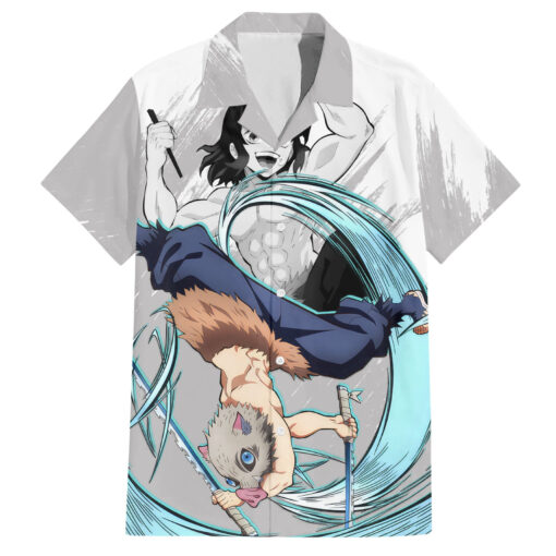 Chemise hawaïenne Inosuke Demon Slayer classique