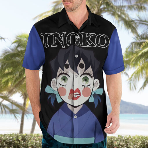 Chemise hawaïenne Inoko Inosuke Demon Slayer – Image 3