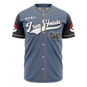 Maillot de baseball Têtes de Fer Type Acier Pokémon