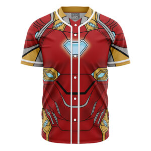 Maillot de baseball Iron Man Cosplay Marvel