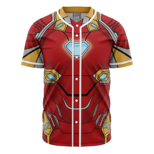 Maillot de baseball Iron Man Cosplay Marvel