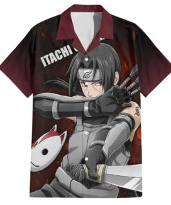 Chemise hawaïenne Itachi Anbu Naruto