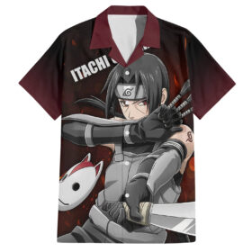 Chemise hawaïenne Itachi Anbu Naruto