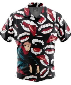 Chemise hawaïenne Itadori Yuji Jujutsu Kaisen