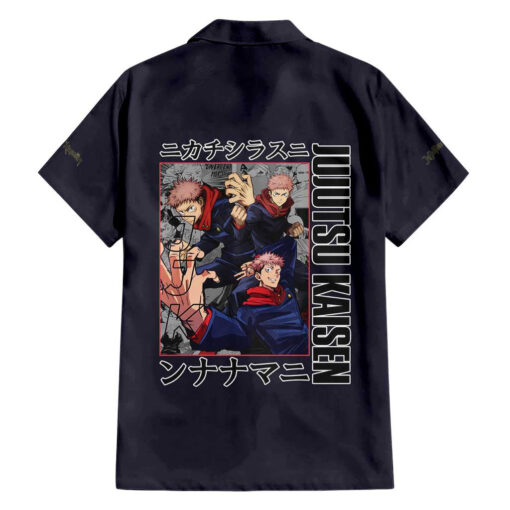 Chemise hawaïenne Yuuji Itadori Jujutsu Kaisen Anime – Image 2
