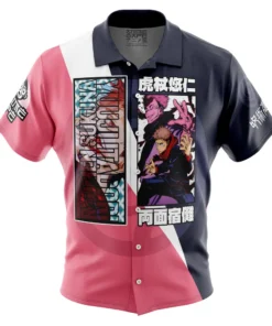 Chemise hawaïenne Itadori Yuuji x Ryomen Sukuna Jujutsu Kaisen