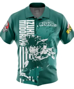 Chemise hawaïenne Izuku Midoriya (Deku) My Hero Academia