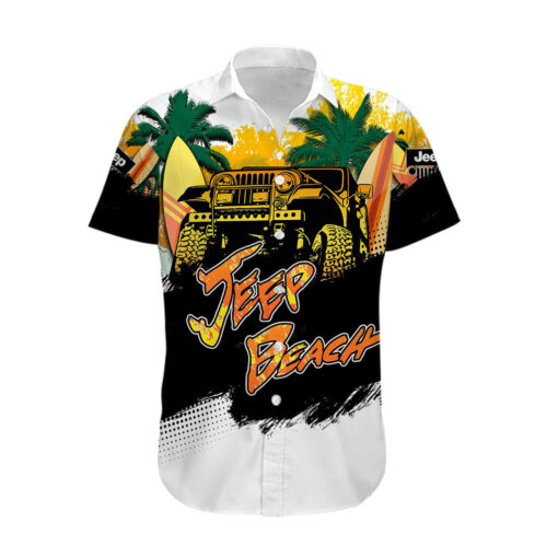 Chemise hawaïenne Jeep plage voyage d'été – Image 2