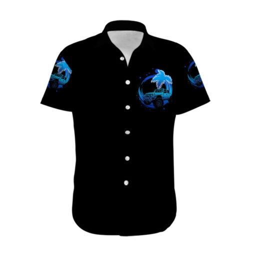 Chemise hawaïenne Jeep plage style vibes bleu – Image 2
