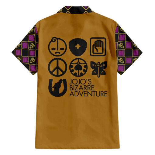 Chemise hawaïenne symboles JJBA JoJo’s Bizarre Adventure – Image 2