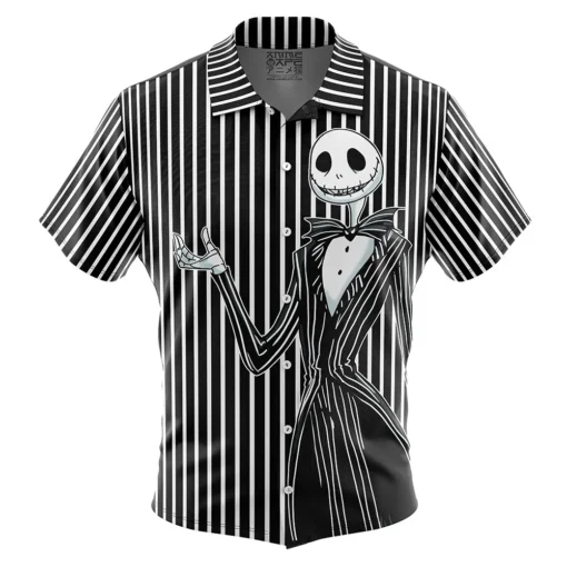 Chemise hawaïenne Jack Skellington L'Étrange Noël de Monsieur Jack