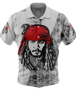 Chemise hawaïenne Jack Sparrow Pirates des Caraïbes