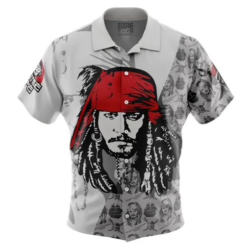 Chemise hawaïenne Jack Sparrow Pirates des Caraïbes