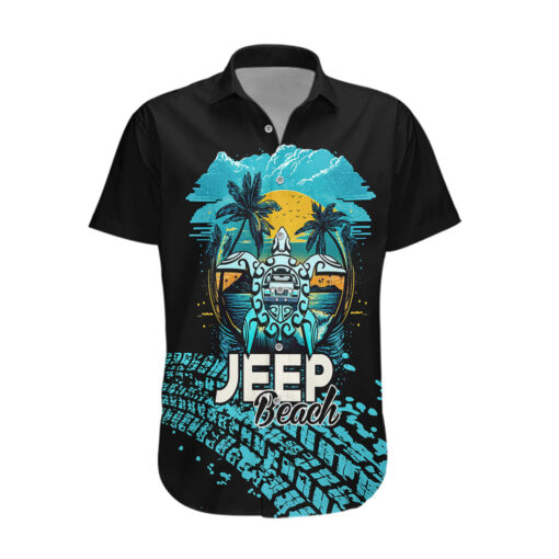 Chemise hawaïenne Jeep plage Go Topless for Turtles – Image 2