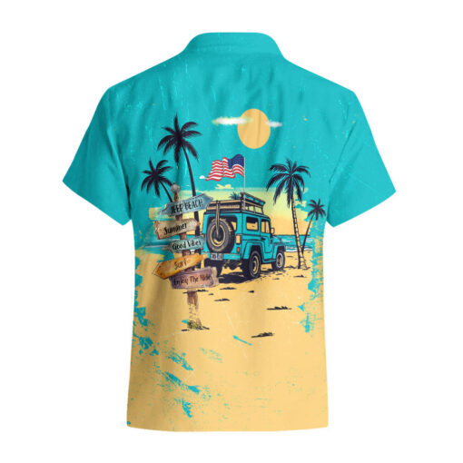 Chemise hawaïenne Jeep plage bonnes ondes d'été – Image 3