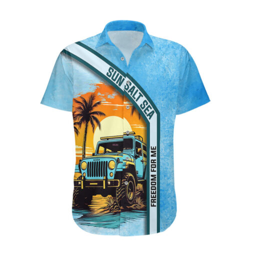 Chemise hawaïenne Jeep plage soleil sel mer vibes d'été – Image 2