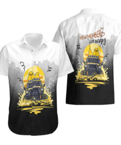 Chemise hawaïenne Papa Jeep nouveau canard sur Jeep